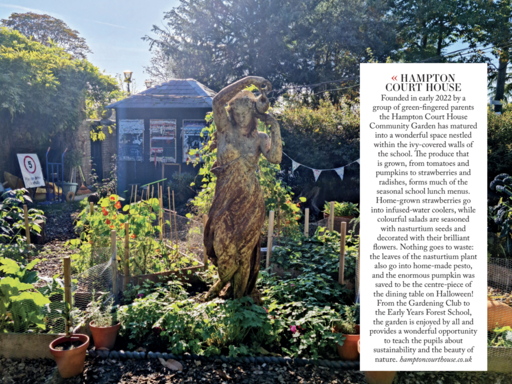 Hampton Court House Community Kitchen Garden School House Magazine Spring 2023